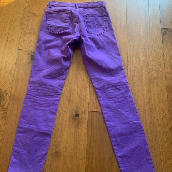 J Brand purple skinny jeans sz 25 - Picture 5 of 5